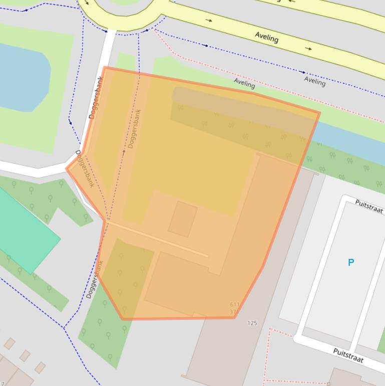 Kaart van postcodegebied 3192SJ.