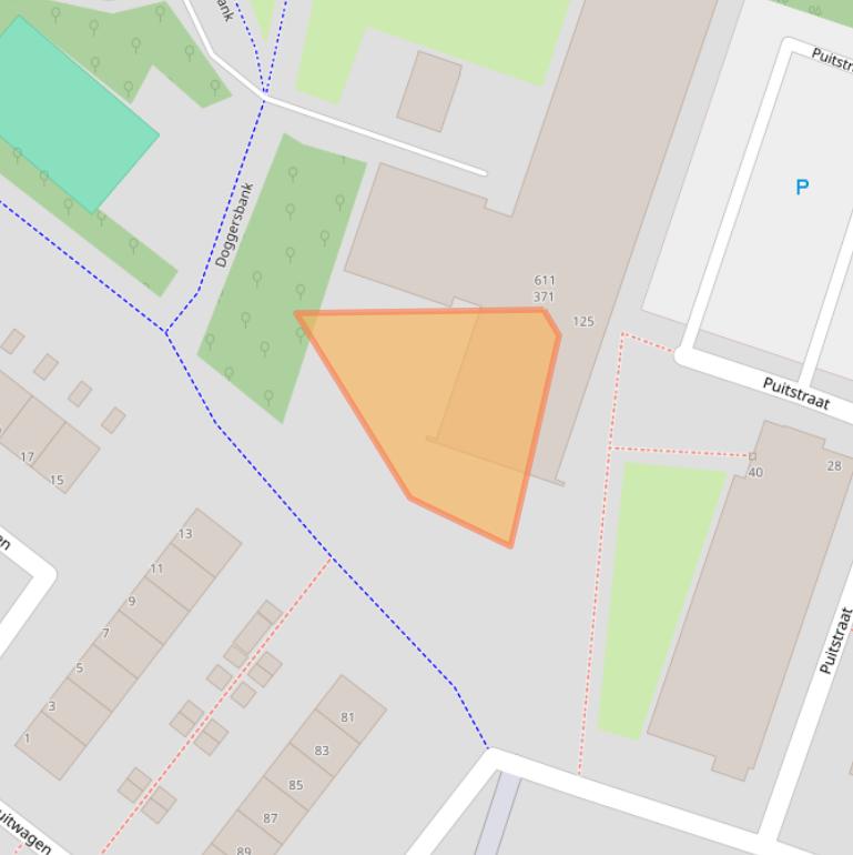 Kaart van postcodegebied 3192SK.