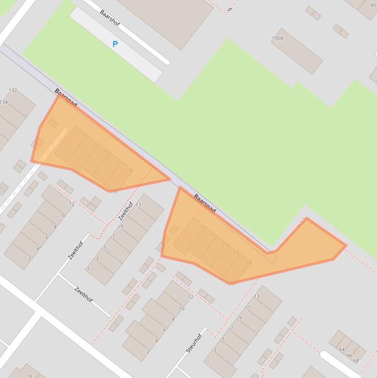 Kaart van postcodegebied 3192VA.