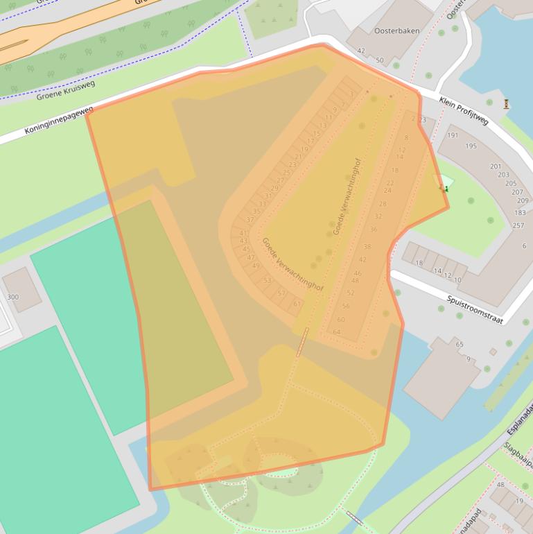 Kaart van postcodegebied 3192XZ.