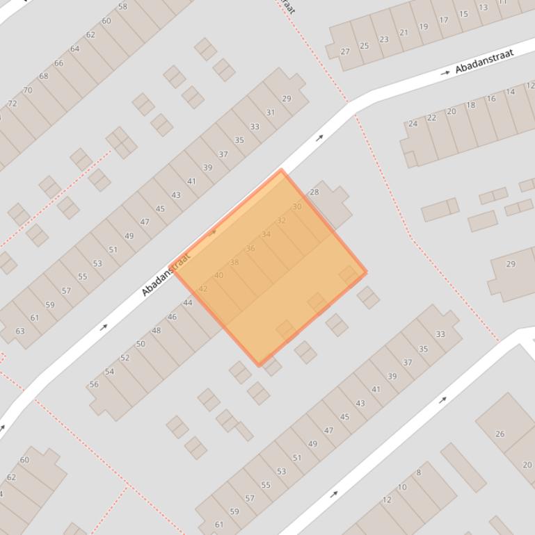 Kaart van postcodegebied 3193AH.