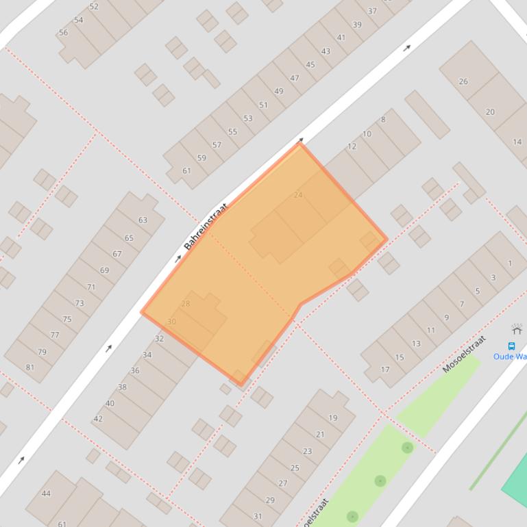 Kaart van postcodegebied 3193CG.