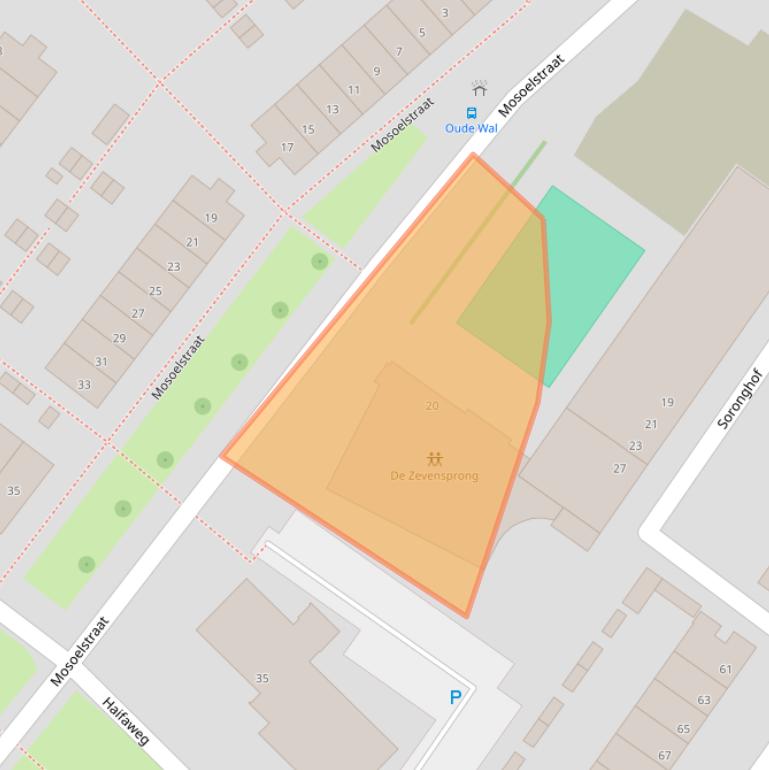 Kaart van postcodegebied 3193EL.