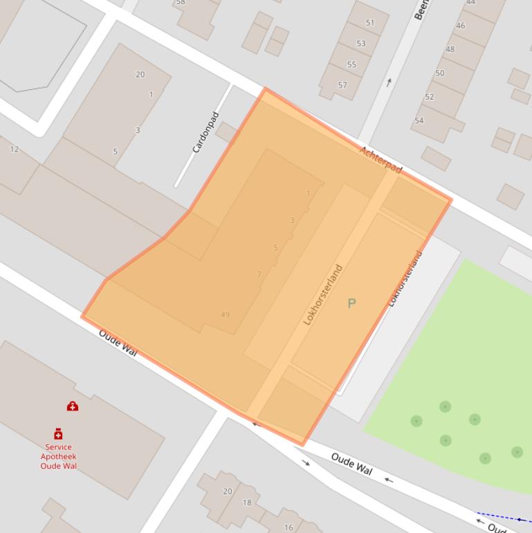 Kaart van postcodegebied 3193ET.