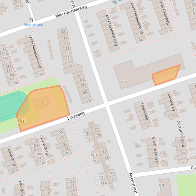 Kaart van postcodegebied 3193GC.