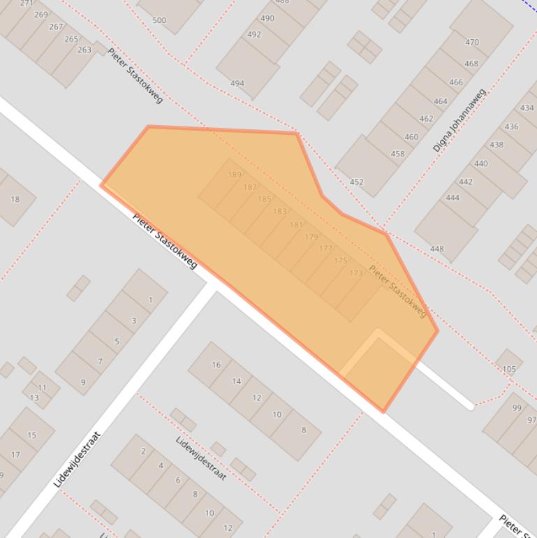 Kaart van postcodegebied 3193PW.