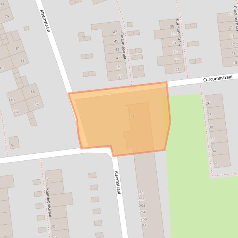 Kaart van postcodegebied 3193RH.