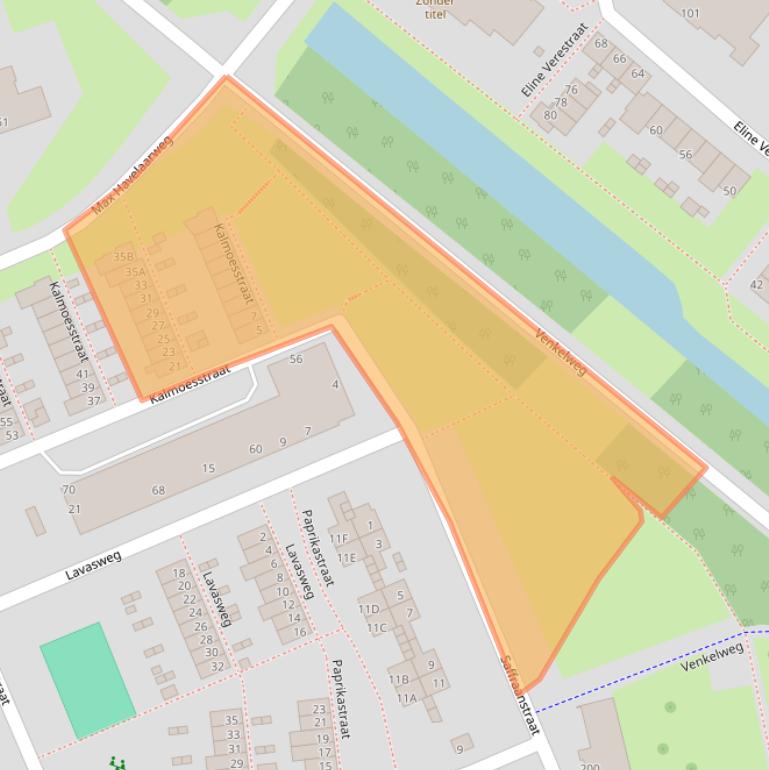 Kaart van postcodegebied 3193SB.
