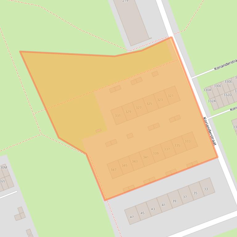 Kaart van postcodegebied 3193SL.
