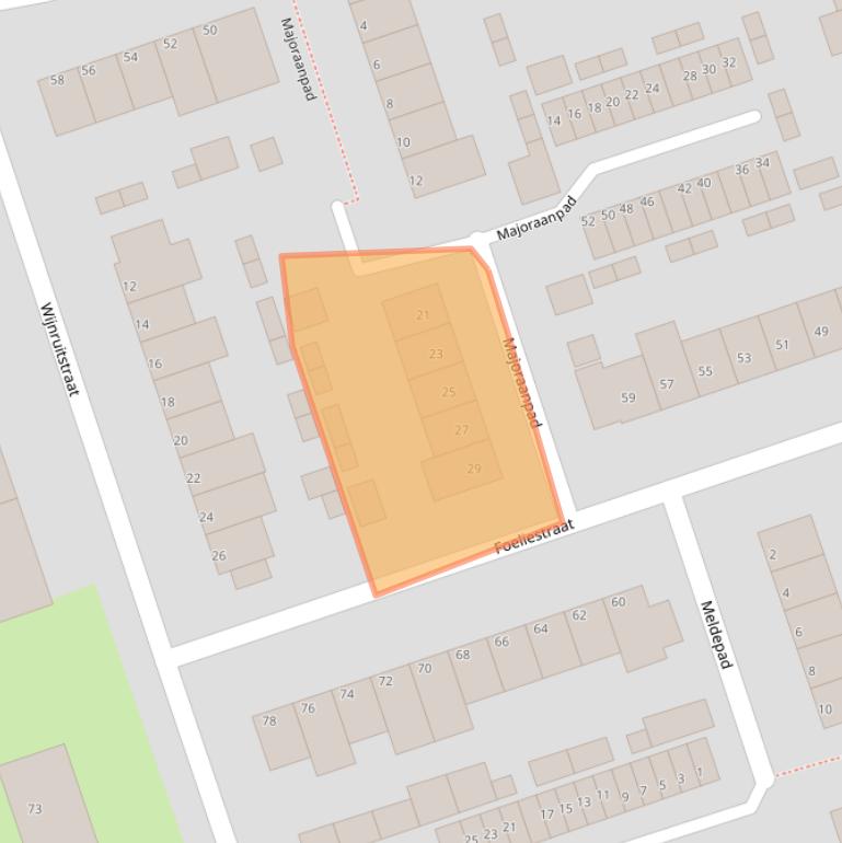 Kaart van postcodegebied 3193TK.