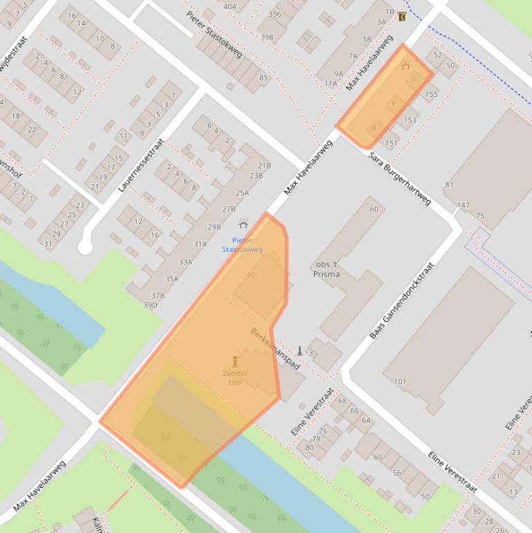 Kaart van postcodegebied 3193VB.