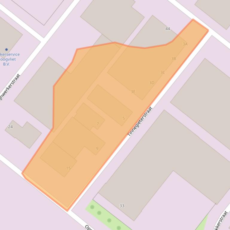 Kaart van postcodegebied 3194AL.