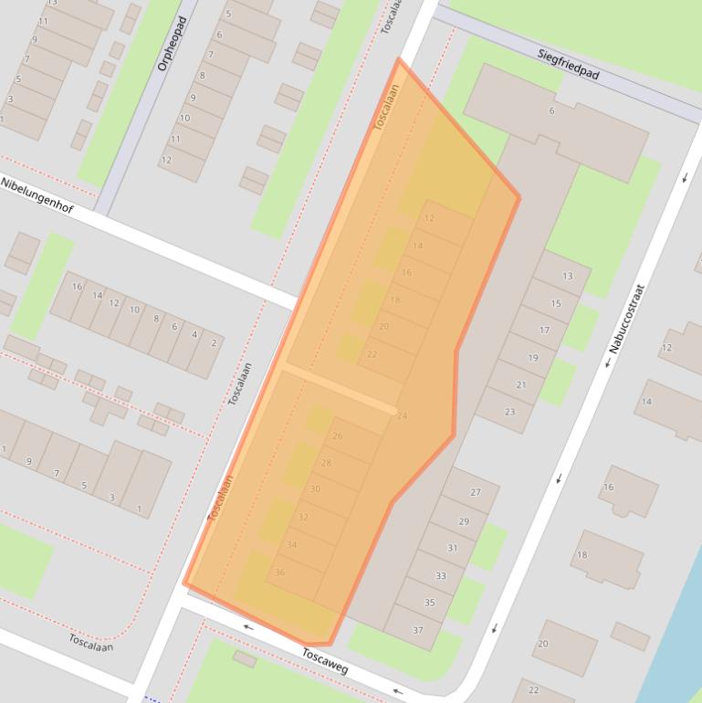 Kaart van postcodegebied 3194BD.