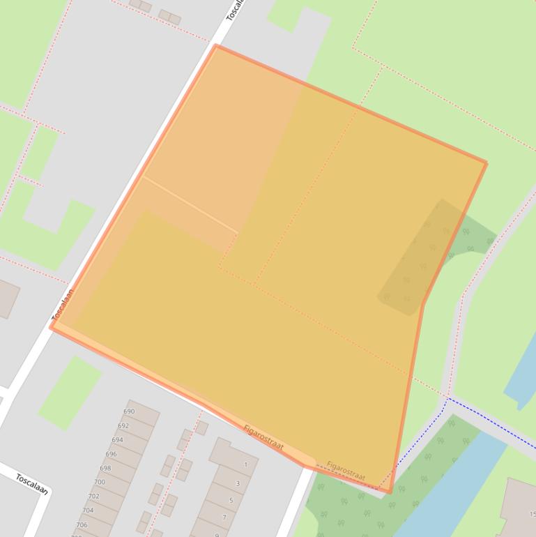 Kaart van postcodegebied 3194BN.