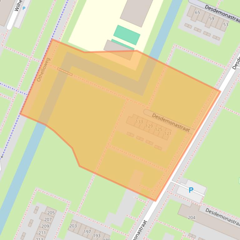 Kaart van postcodegebied 3194CC.