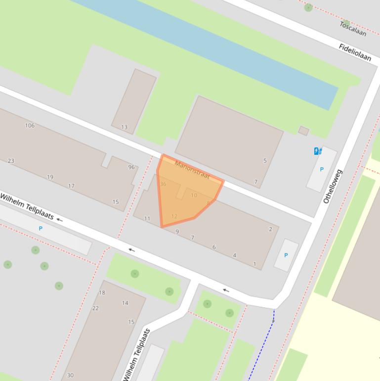 Kaart van postcodegebied 3194GK.