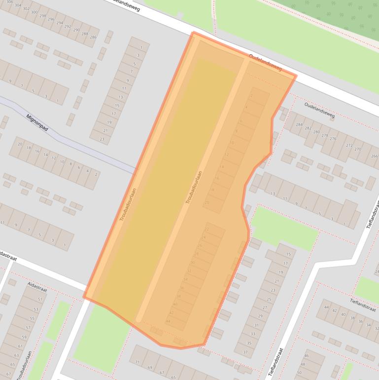 Kaart van postcodegebied 3194HH.