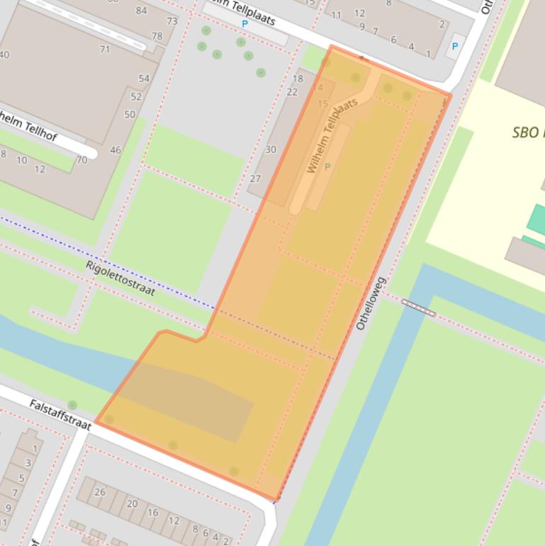 Kaart van postcodegebied 3194HN.