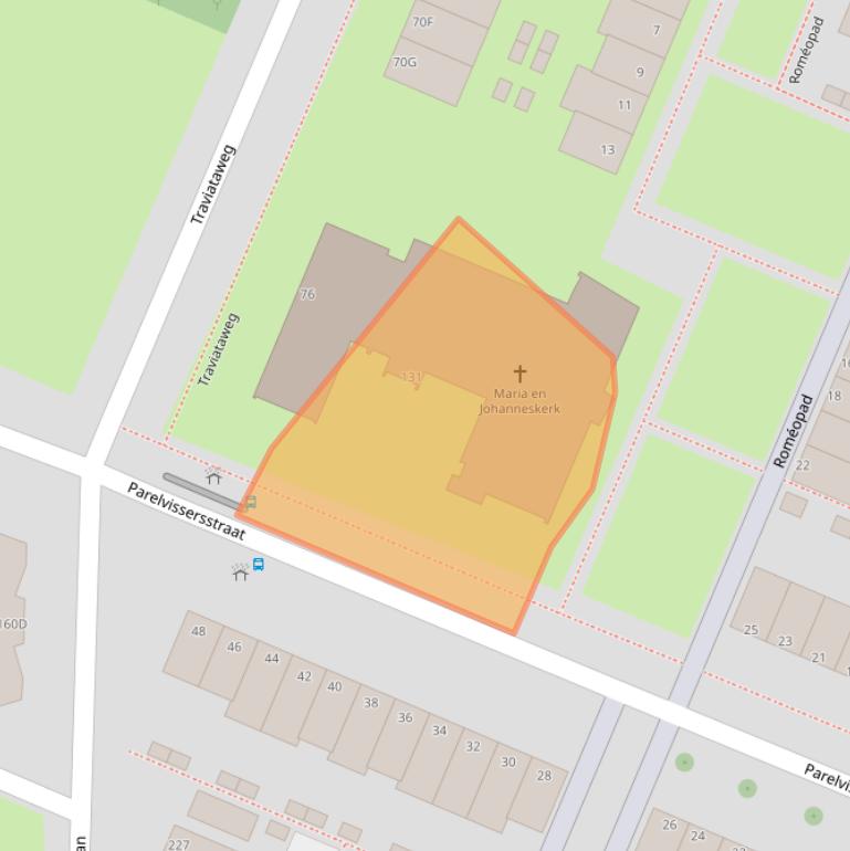 Kaart van postcodegebied 3194JL.