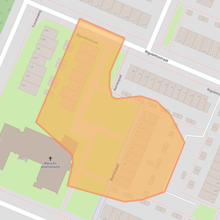 Kaart van postcodegebied 3194JM.