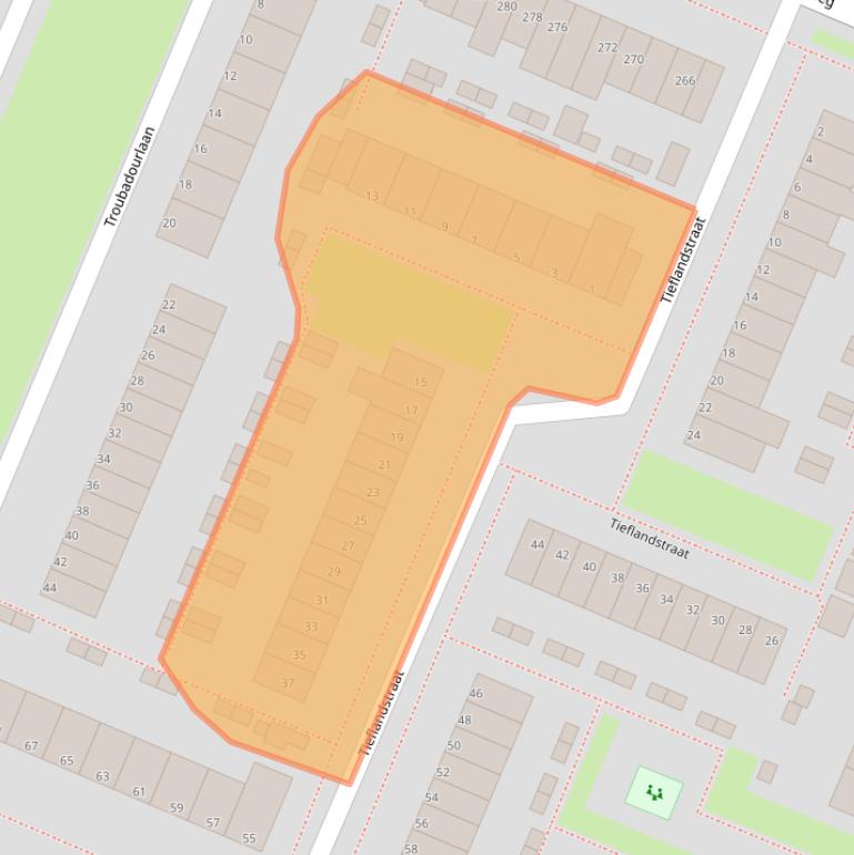Kaart van postcodegebied 3194VP.