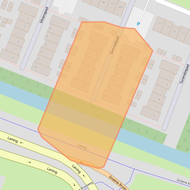 Kaart van postcodegebied 3194WK.