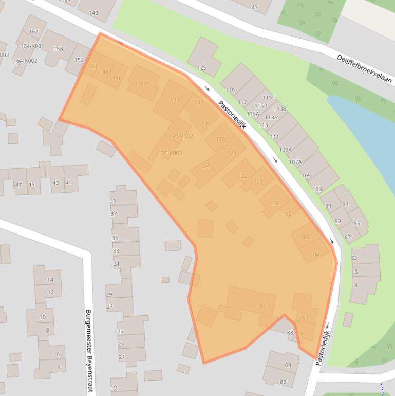 Kaart van postcodegebied 3195HH.