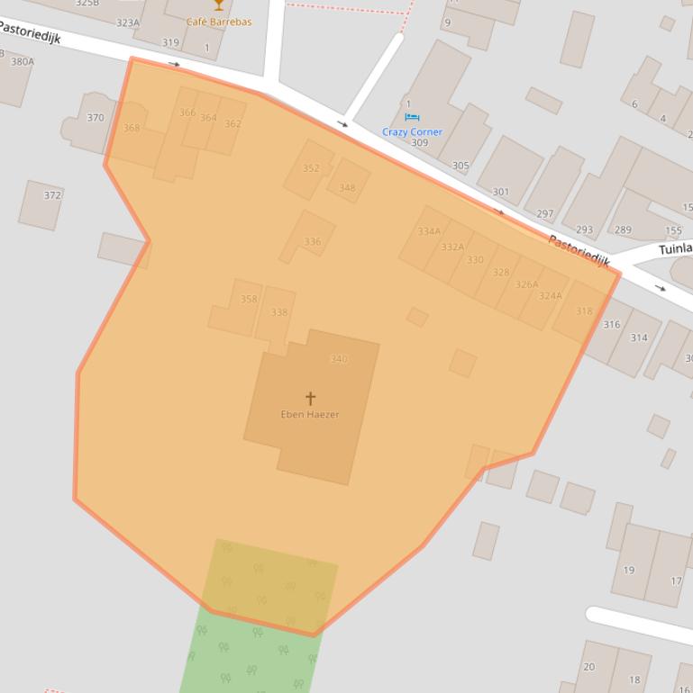 Kaart van postcodegebied 3195HM.