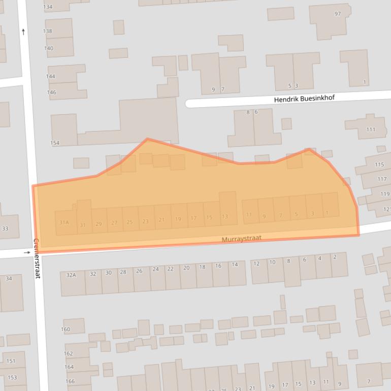 Kaart van postcodegebied 3195VE.