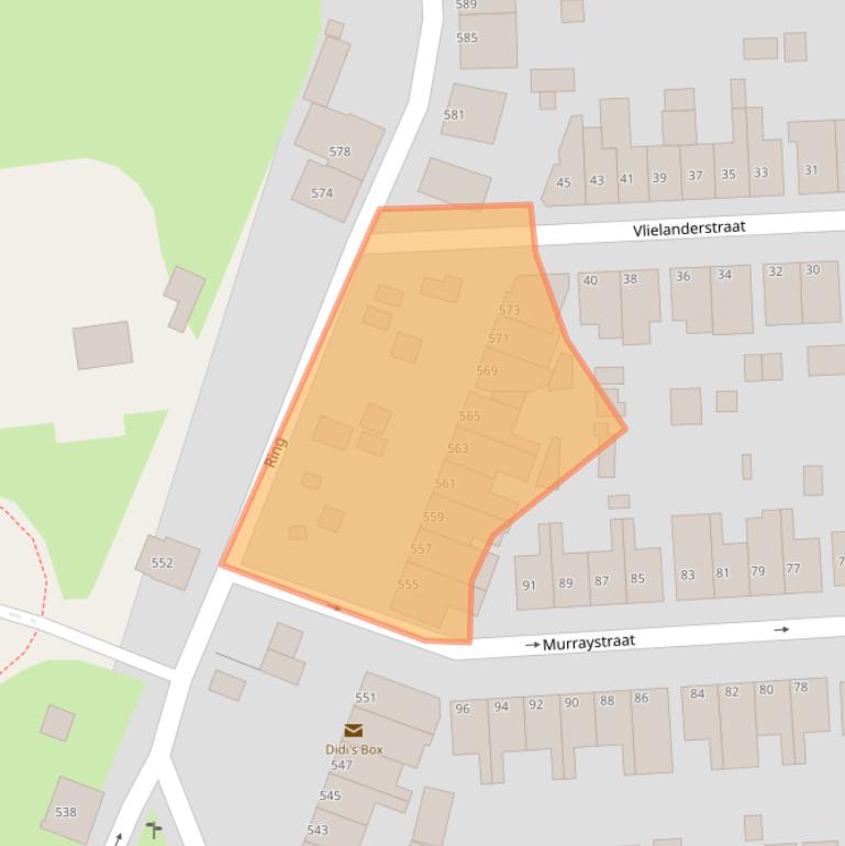 Kaart van postcodegebied 3195XL.