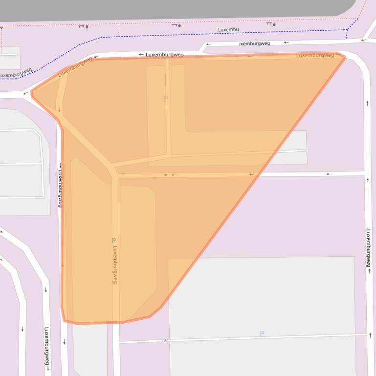 Kaart van postcodegebied 3198LN.