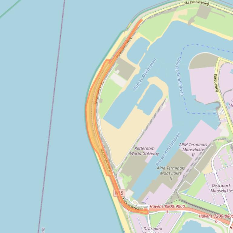 Kaart van postcodegebied 3199KM.