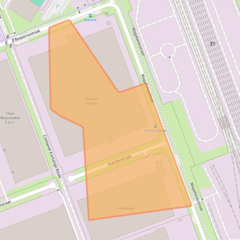 Kaart van postcodegebied 3199LR.