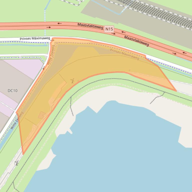 Kaart van postcodegebied 3199LV.