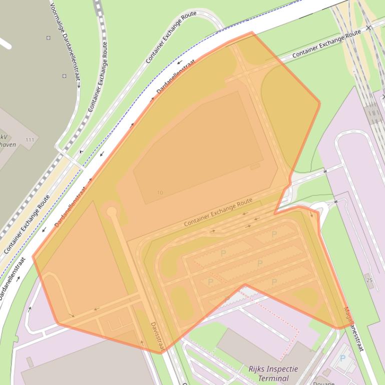 Kaart van postcodegebied 3199MA.