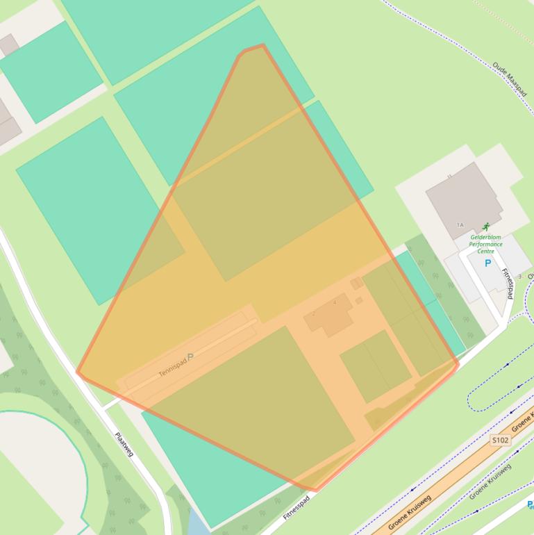 Kaart van postcodegebied 3202LP.