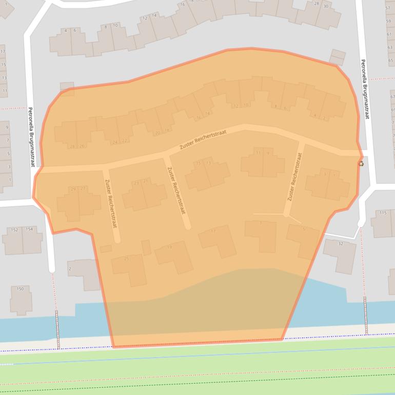 Kaart van postcodegebied 3207GP.