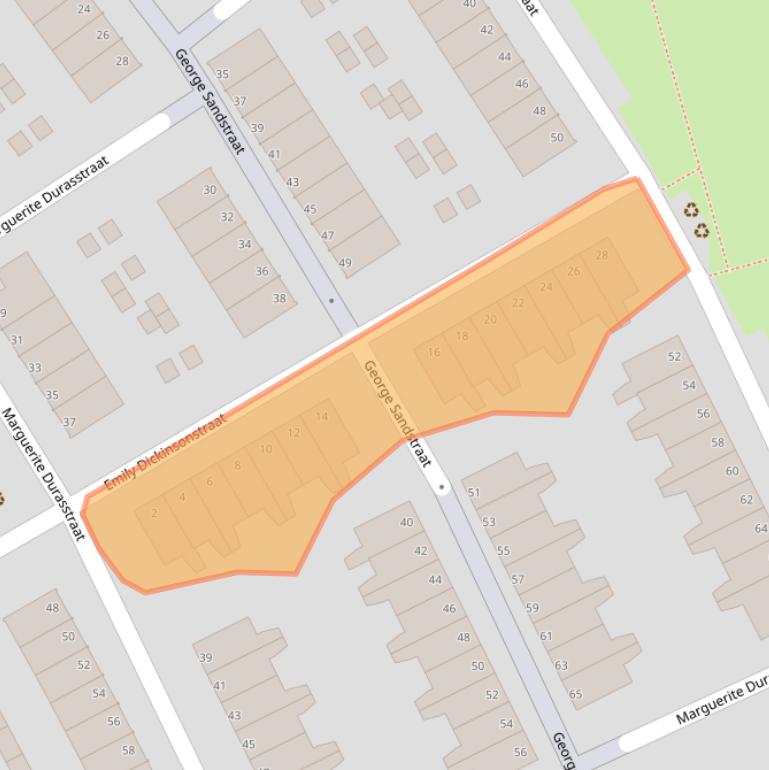 Kaart van postcodegebied 3207MD.