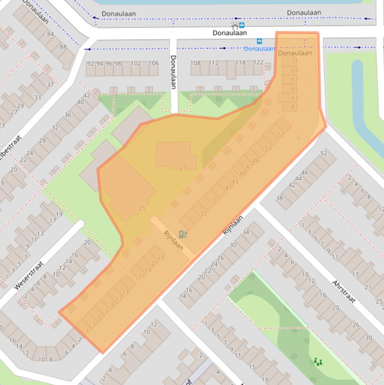 Kaart van postcodegebied 3207PE.