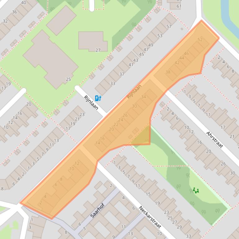 Kaart van postcodegebied 3207PG.