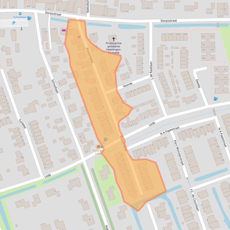 Kaart van postcodegebied 3209AP.