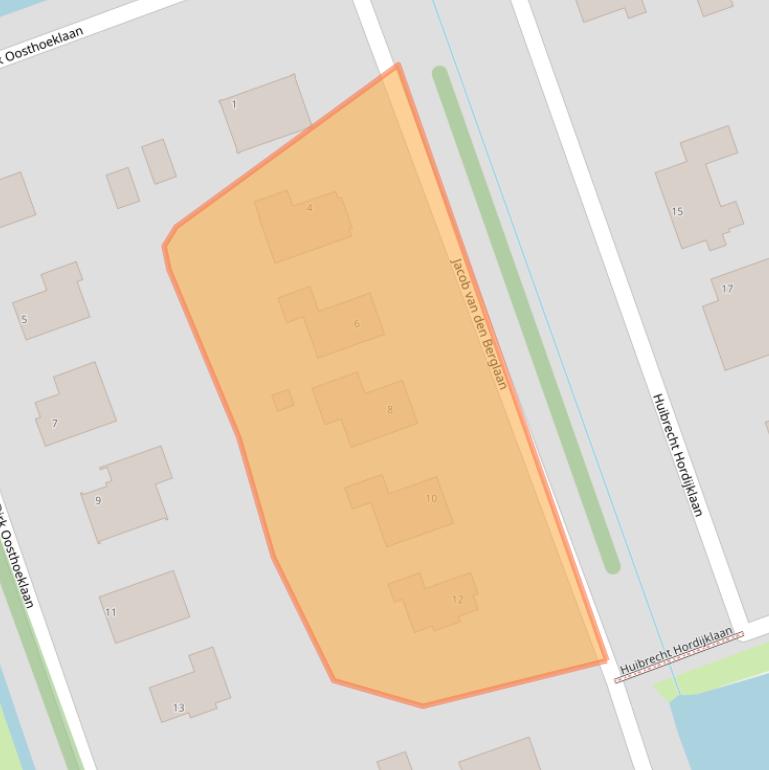 Kaart van postcodegebied 3209CG.