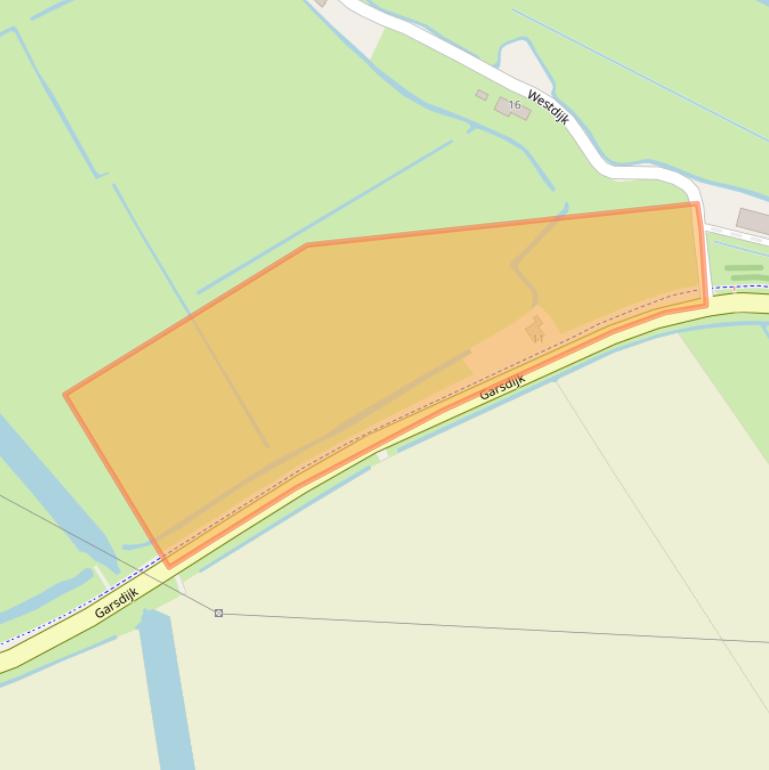 Kaart van postcodegebied 3209LN.