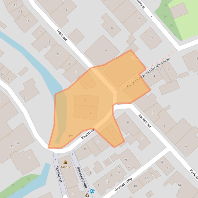 Kaart van postcodegebied 3211AH.