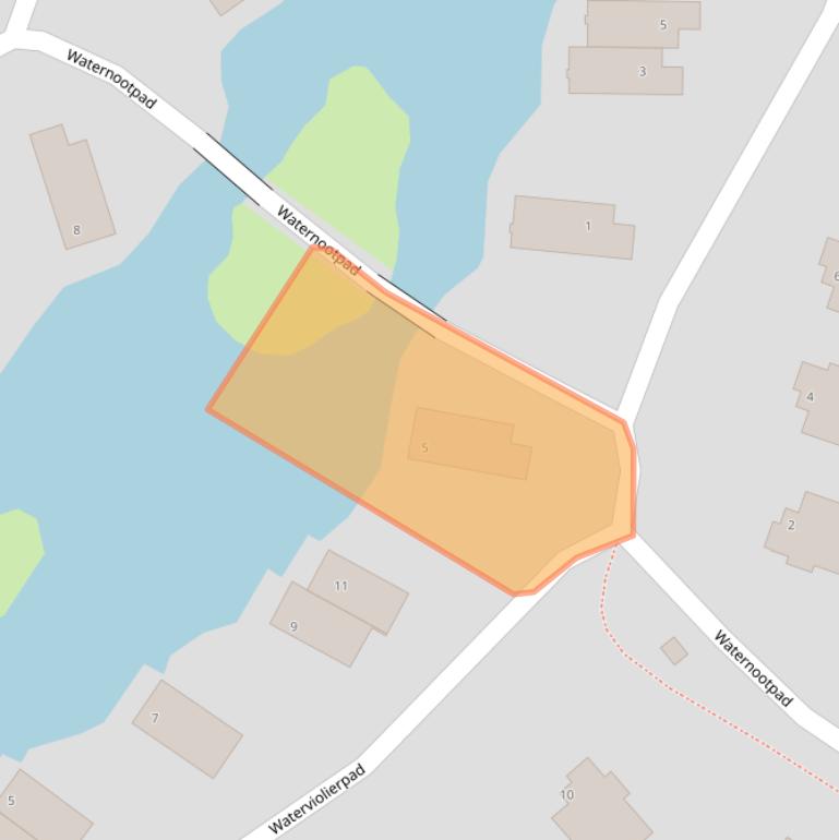 Kaart van postcodegebied 3214HH.