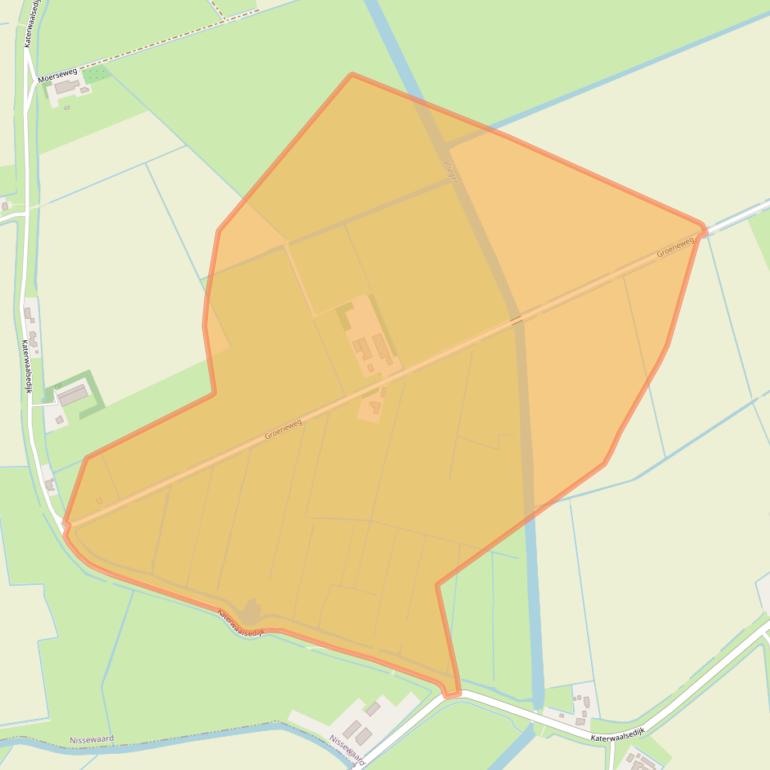 Kaart van postcodegebied 3216LC.