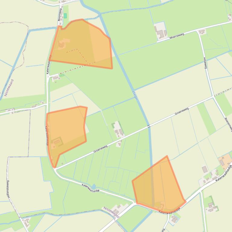 Kaart van postcodegebied 3216LE.