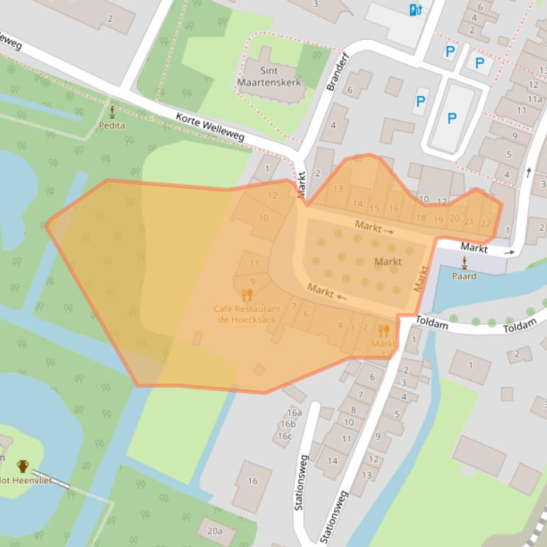 Kaart van postcodegebied 3218AM.