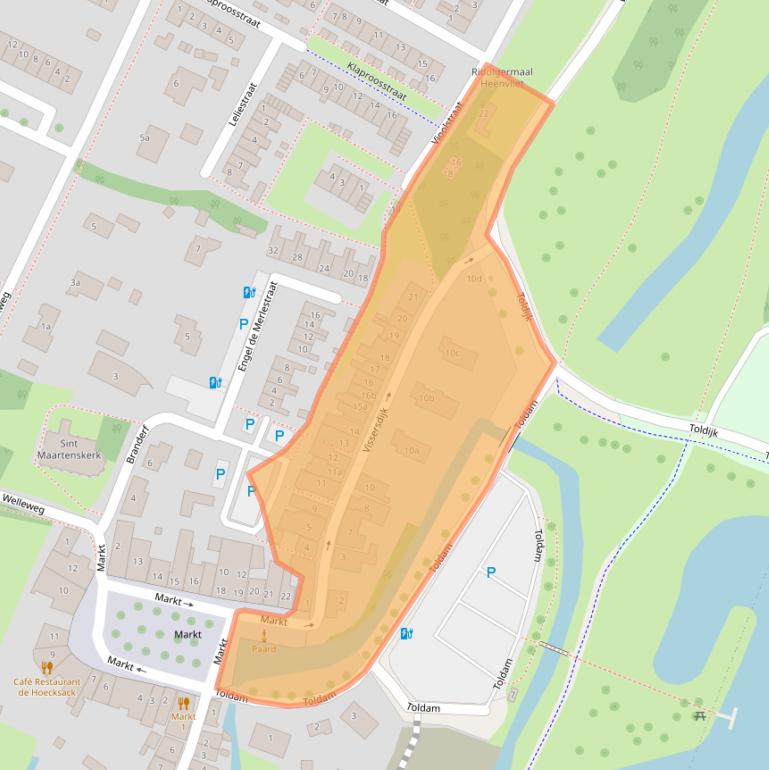 Kaart van postcodegebied 3218BG.