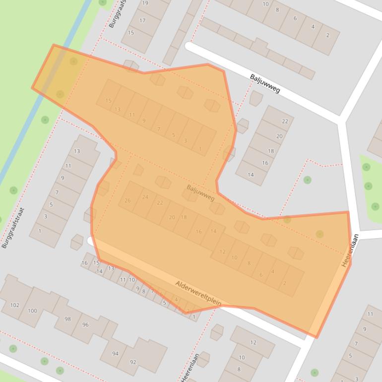 Kaart van postcodegebied 3218VA.